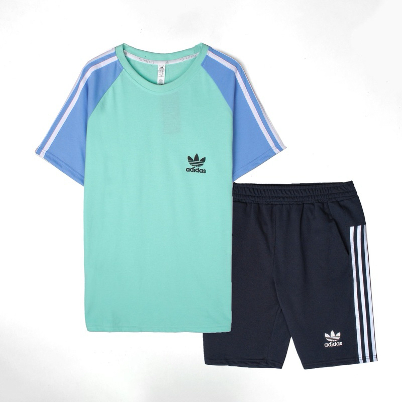 Bộ Quần Áo Thể Thao Nam Nữ Cotton Logo Thêu Meowist Phối, Siêu Thấm Hút , Nhiều Màu Sắc