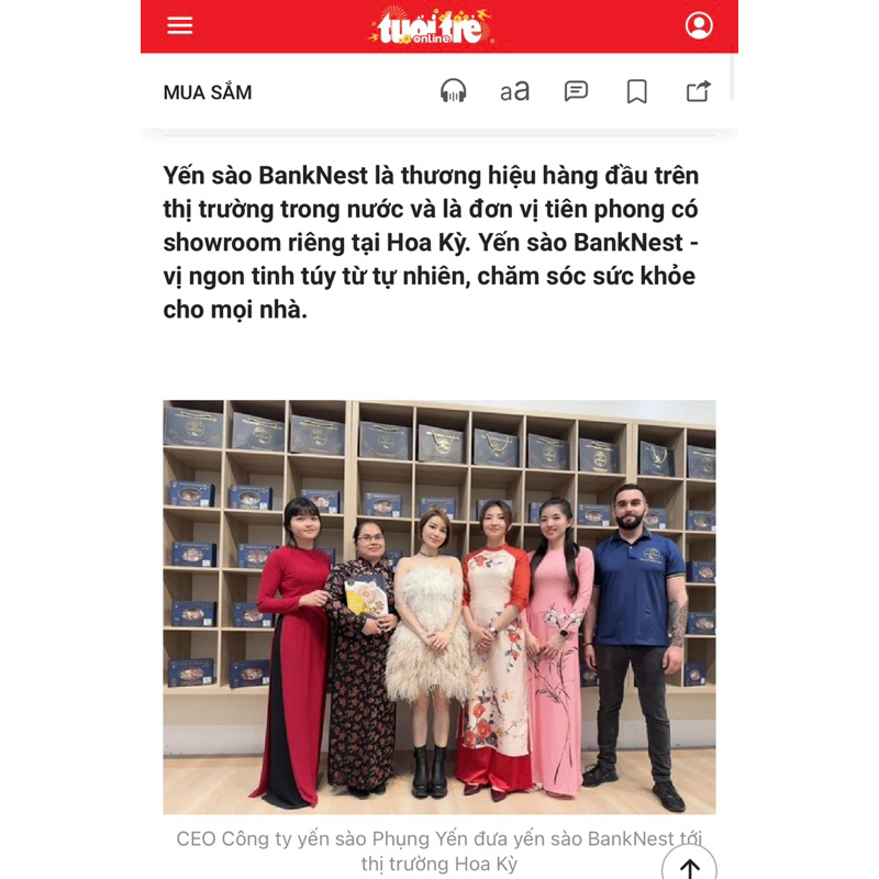 YẾN NHÀ BANKNEST 33% YẾN - Mẫu mới -HỘP 6 lọ 70ml Sản phẩm đang cùng được bán tại Mỹ_CHÍNH HÃNG