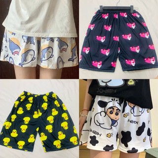 Quần Short Đùi HOẠT HÌNH nam nữ Ulzzang