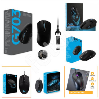 [FREESHIP] CHUỘT GAMING KHÔNG DÂY LOGI G304, G703, G305 BLUETOOTH / CÓ DÂY G102, G302, G402, G407, B100, M90