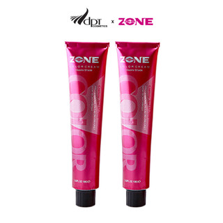 Combo 2 kem nhuộm tóc Zone màu thời trang, bền màu, không cần tẩy tóc 100g (Tặng 2 Oxy trợ nhuộm)