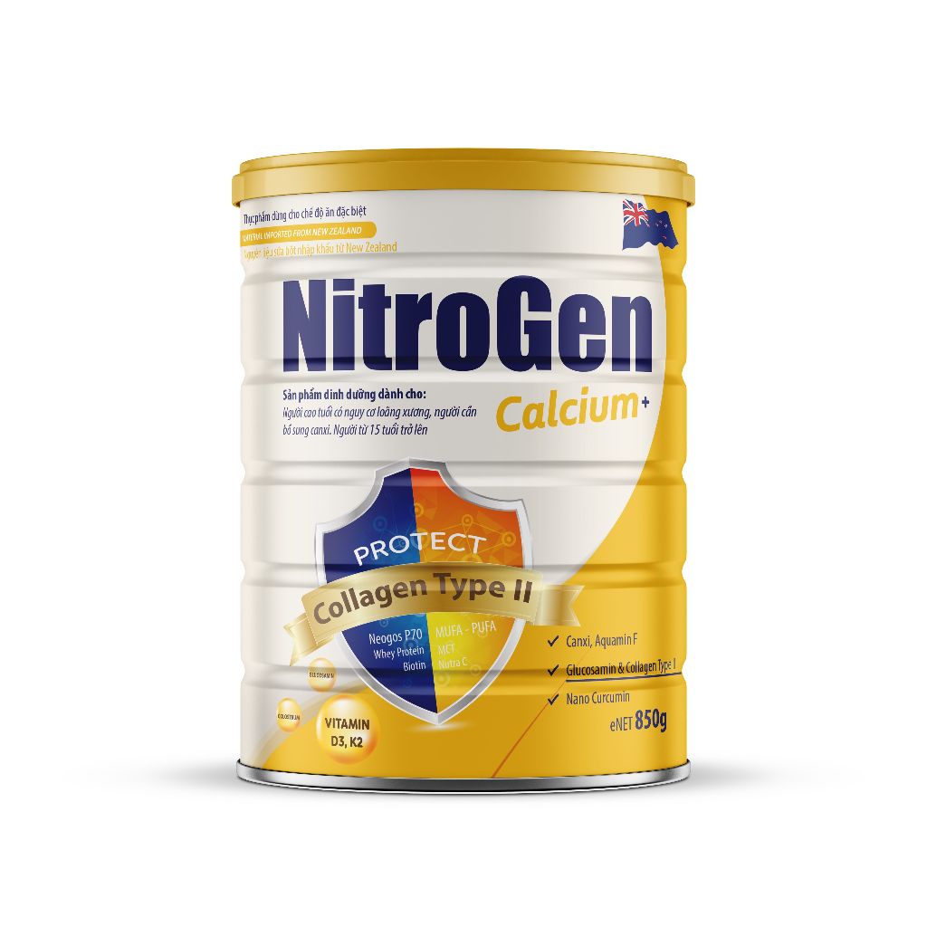 Sữa Nitrogen Calcium 850g