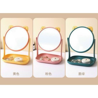 Gương tai mèo để bàn