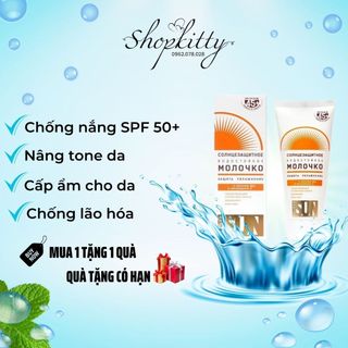 Kem chống nắng Golden Sun kem chống nắng trắng da mặt body nâng tone trắng da bảo vệ da SPF 50+PA++++