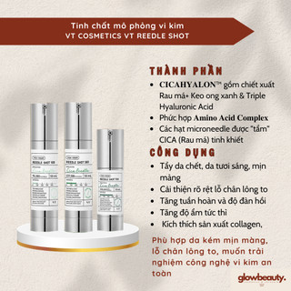 Tinh chất mô phỏng vi kim vt cosmetics vt reedle shot