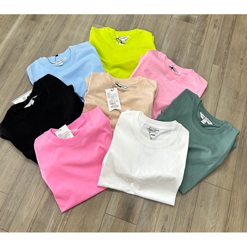 Áo thun basic cổ tròn tay ngắn siêu xinh