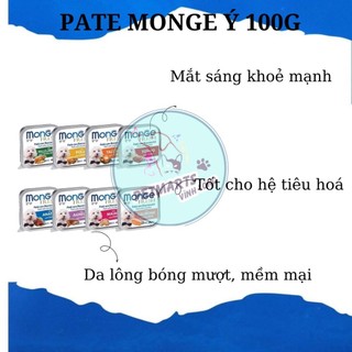 Pate MonGe Dành cho tất cả giống chó, chó mọi lứa tuổi ( giao ngẫu nhiên)