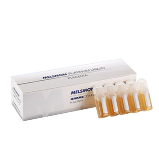 Nước uống Nhau Thai Ngựa MELSMON Platinum Liquid Placenta đẹp sáng da - Hộp 30 ống