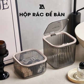 Thùng Rác Mini Để Bàn, Thùng Đựng Rác Văn Phòng Kiểu Dáng Hiện Đại Sang Trọng AZ STORE