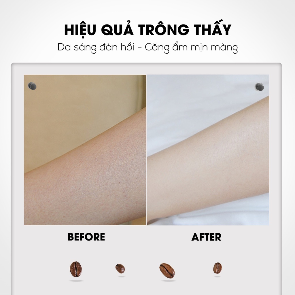 Tẩy Da Chết Body Organic Shop Dưỡng Da Trắng Sáng