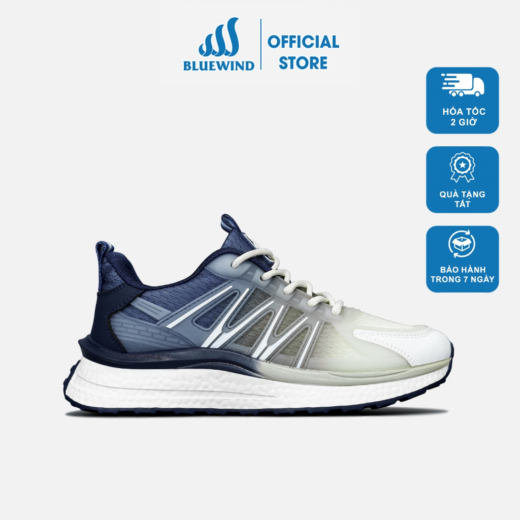 Giày Thể Thao Nam BLUEWIND Sort Hand Đế Cao Su Nguyên Khối Êm Mềm 68376