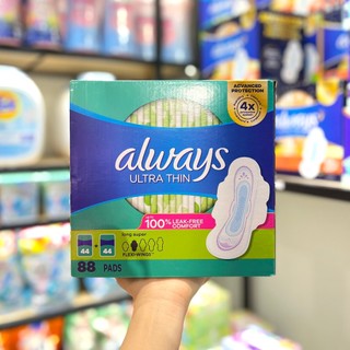 ( NHẬP KHẨU MỸ CHÍNH HÃNG ) Băng Vệ Sinh Always Ultra Thin Siêu Mỏng Ngày/Đêm
