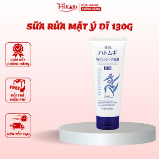Sữa rửa mặt ý dĩ tẩy trang Reihaku Hatomugi The W Cleansing Foam 130g