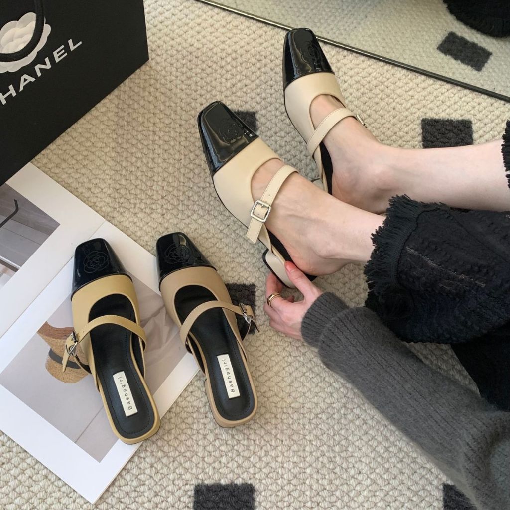 TG24017 Giày nữ sục nữ chất liệu cao cấp kiểu dáng sang chảnh 2024 Tani