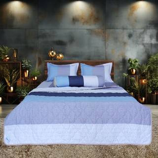 Bộ chăn drap gối cotton hoa thắng lợi mẫu 29 - chính hãng