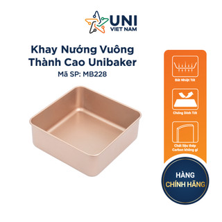 Khay vuông thành cao Unibaker MB228