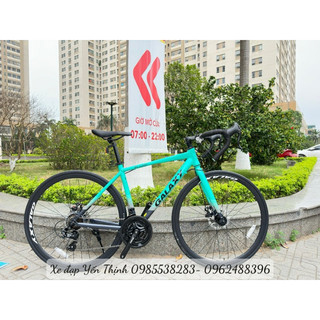 Xe đạp đua road bike galaxy rl420d - phanh đĩa 2024 (tặng: chắn bùn, lục giác lắp xe, gọng n
