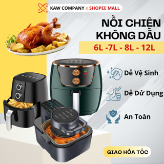Nồi Chiên Không Dầu KAW Đa Chức Năng, Công Suất Lớn, Tiết Kiệm Điện Năng Chế Biến Thức Ăn Nhanh