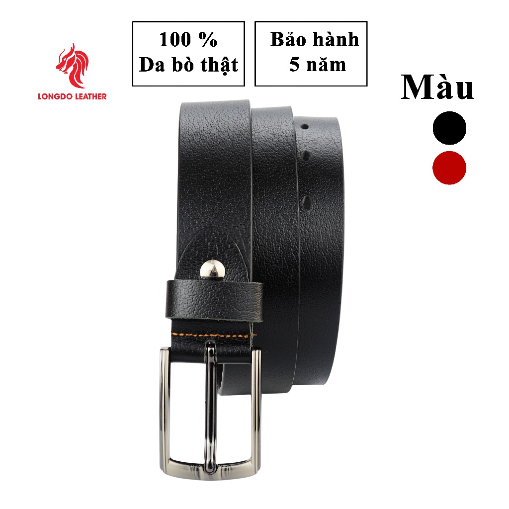 Thắt lưng da trâu bản 2.8cm và 3.5cm thương hiệu Longdo Leather - TL03