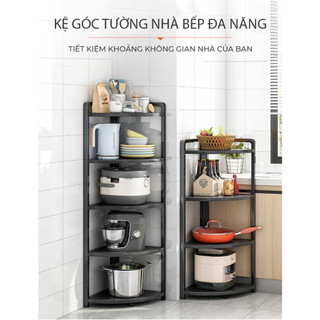 Kệ góc đa năng khung thép gỗ mdf phủ melamin cao cấp thương hiệu IGA - GM119