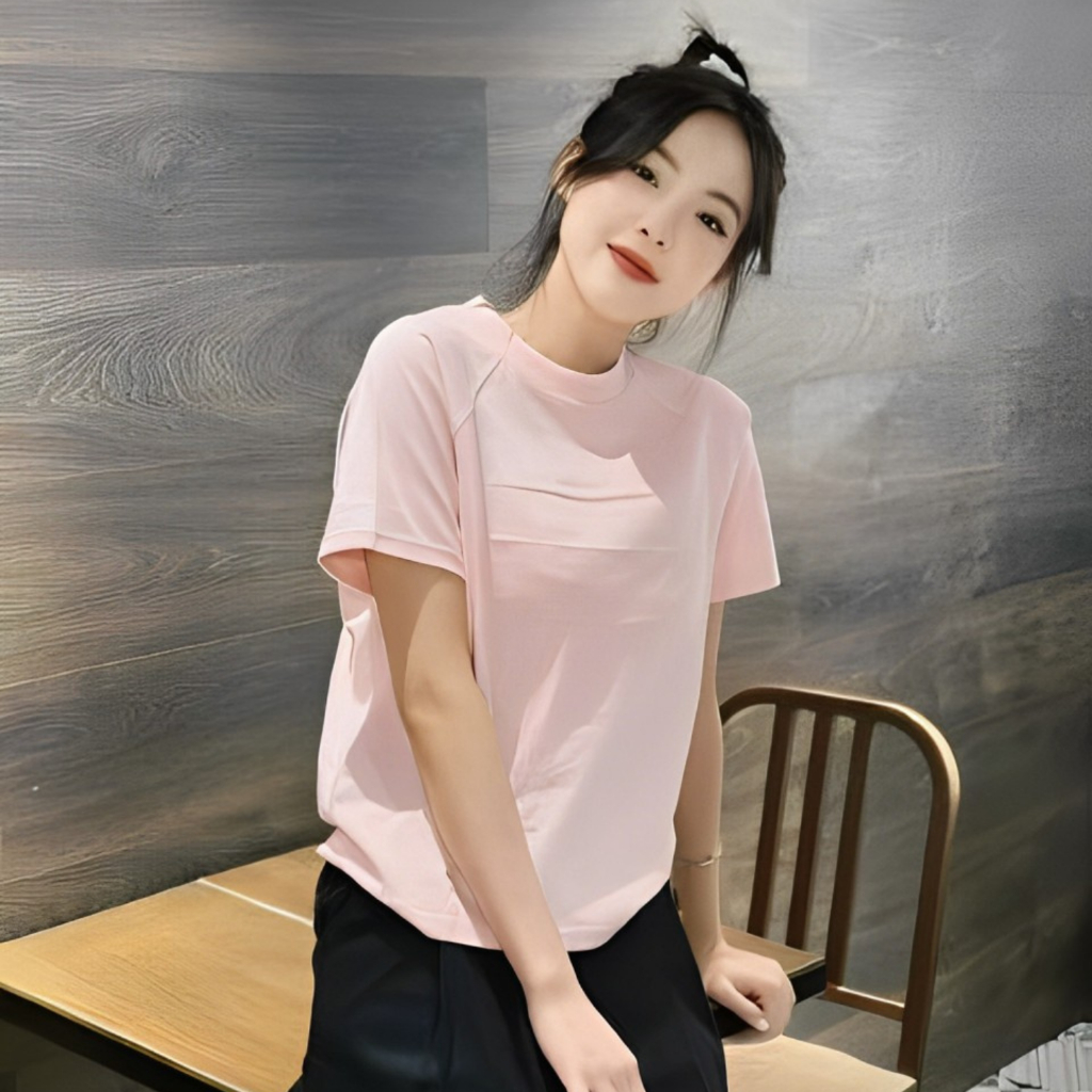 Áo Baby Tee Basic LALISA  Áo Baby Tee Form Fit  Xinh Xắn Trẻ Trung dày Dặn Phong Cách Hàn Quốc AO024