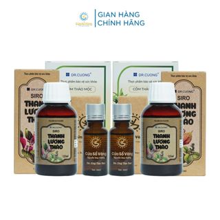 Combo Bảo Vệ Sức Khoẻ 17 (2 Thiệt Thanh Thảo, 2 Thanh Lương Thảo Siro, 2 Tinh Dầu)