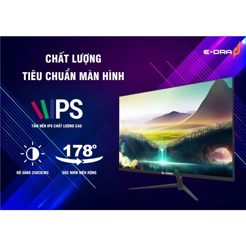 Màn hình gaming, màn hình máy tính chơi game E-Dra EGM24F100S Full HD - màn hình 24 inch - Tần số 100Hz - Chính hãng | BigBuy360 - bigbuy360.vn