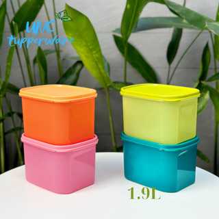Bộ Hộp Tupperware Colorful Rectangular set 4 hộp