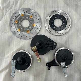 Bát Phanh Sau Xe Điện Xmen/Vespa kèm má phanh