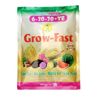 Phân bón hỗn hợp npk sitto fopro 6-30-30 + te gói 500g