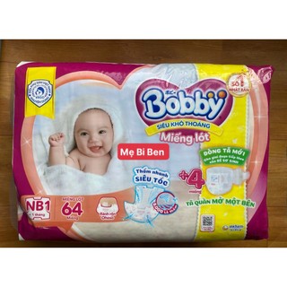 Miếng Lót Sơ Sinh Bobby Newborn 1 64 Miếng