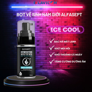 Bọt vệ sinh nam ALFASEPT Intimate Wash For Men 100ml Làm Sạch, Khử Mùi Và Dưỡng Ẩm Dung Dịch Vệ Sinh Nam Tạo Bọt