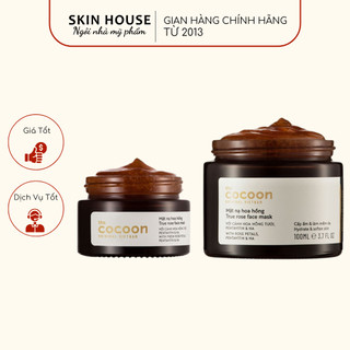 Mặt nạ cocoon - mặt nạ hoa hồng cocoon true rose face mask
