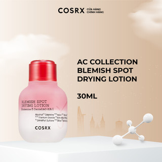 Kem chấm mụn COSRX AC Collection Blemish Spot Drying Lotion 30ml dưỡng da làm khô cùi mụn