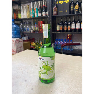 Soju hàn quốc korice green apple 12% 360ml-vị táo xanh