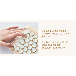 Bàn phím cơ Bluetooth Lofree DOT Series