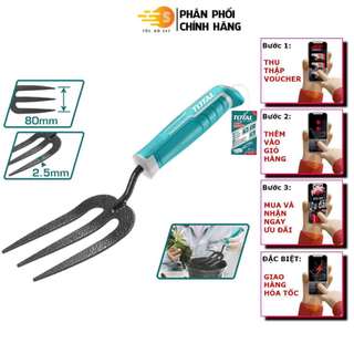 Cây xới đất làm vườn 320mm total thftf38 - làm từ thép carbon, chăm sóc cây, trồng cây, trồng hoa - tốc độ 247