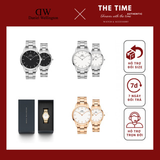 (Tặng vòng tay DW) Đồng hồ Nam Nữ DW Daniel Wellington Iconic Link  Cao Cấp Full Box