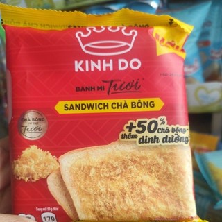 Bánh mì tươi Sandwich chà bông Kinh Đô 50g