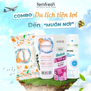 Combo Du Lịch Bảo Vệ Toàn Diện, Giúp Bạn Luôn Thơm, Tươi Mát Suốt Ngày Dài