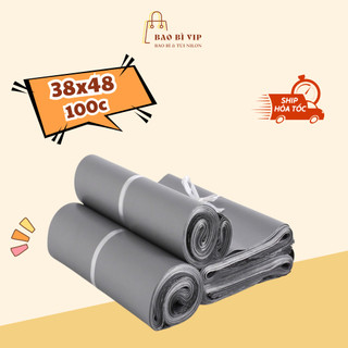 Túi niêm phong 38x48cm, cuộn 1kg túi tự dính đóng gói hàng chất lượng, keo siêu chắc, siêu dai, dày