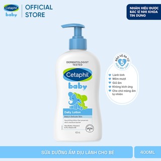 Sữa dưỡng ẩm dịu lành cho bé CETAPHIL BABY DAILY LOTION DAILY 400ML