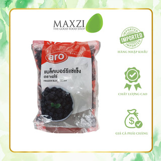 (HSD 17/07/2024) Mâm Xôi Đen Aro Đông Lạnh 1kg - Blackberry