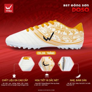 Giày đá bóng Wika Doso sân cỏ nhân tạo hàng chính hãng giá tốt, bền đẹp. Tặng tất