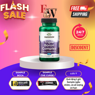 [ SWANSON ] TRIPLE BORON COMPLEX - HỖ TRỢ XƯƠNG KHỚP KHOẺ MẠNH