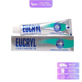  Kem Đánh Trắng Răng Eucryl Toothpaste  62g  