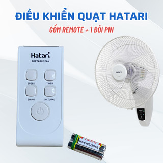 Điều khiển quạt hatari, remote quạt hatari phù hợp nhiều model quạt