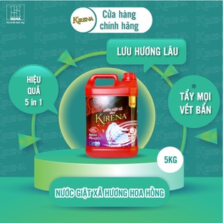 Nước giặt xả kirena hương nước hoa pháp cao cấp 5kg