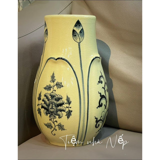 BÌNH HOA SEN 29cm - GỐM CHU ĐẬU