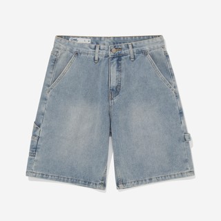 Quần short jean Owlbrand Carpenter/Xanh nhạt